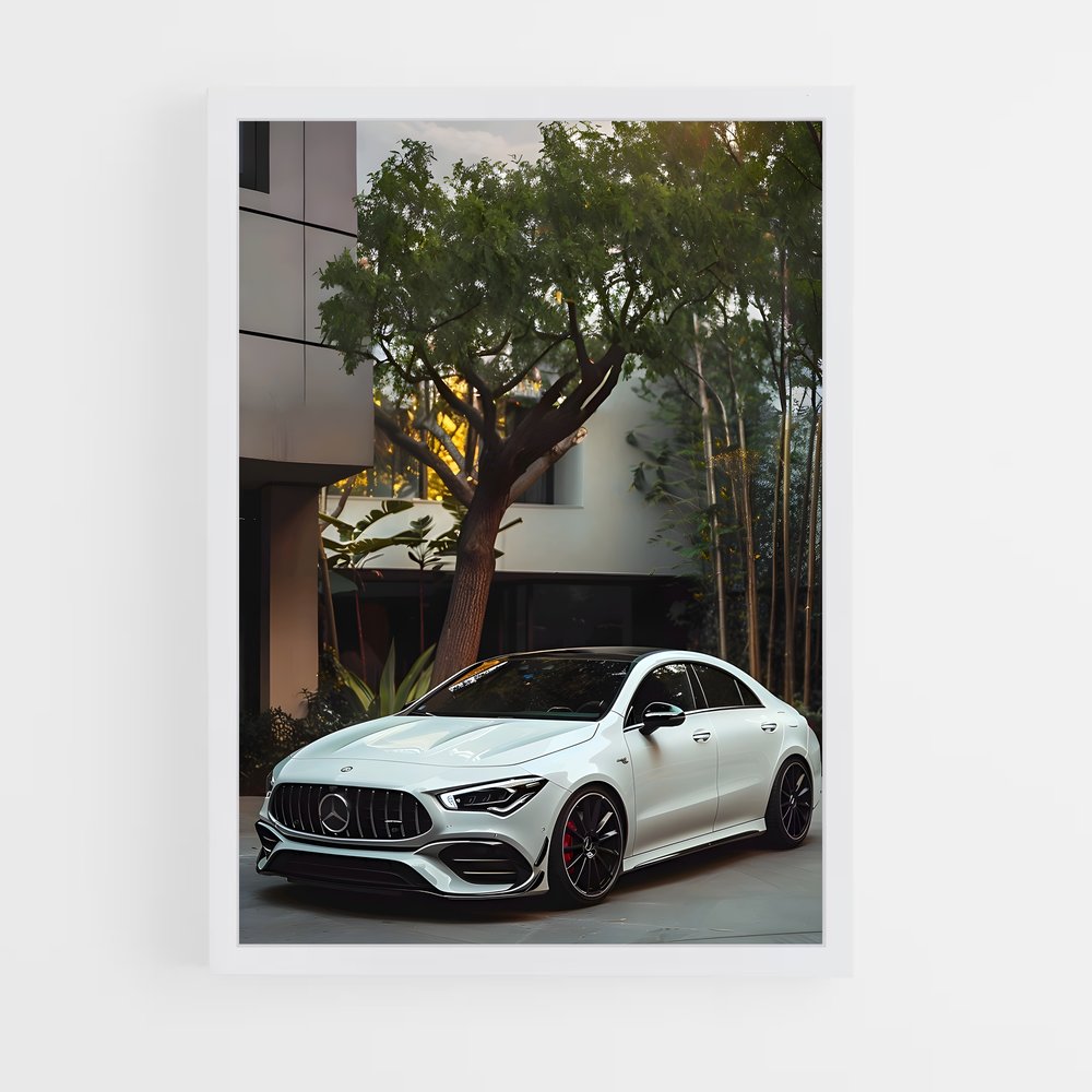 Poster Cla amg élégant – affiche Mercedes (vue 3)